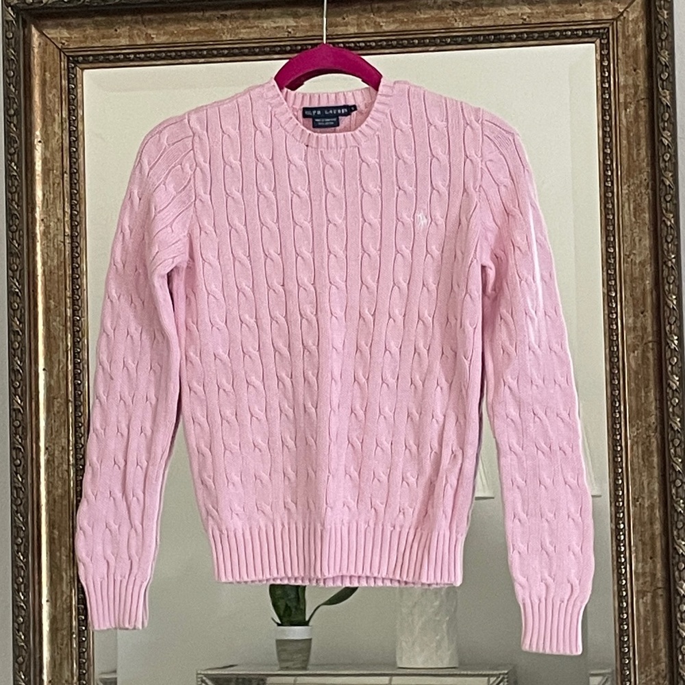 Classic Pink Ralph Lauren Sweater